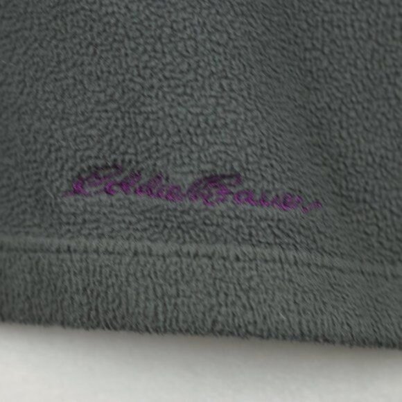 Eddie Bauer First Ascent Women's Small Gray PolarTec Fleece 1/4 Zip Pullover - Picture 6 of 9